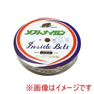 日本紐釦貿易 Nippon Chuko 日本紐釦貿易 ソフトインベル ベルト芯 巾50mm×30m巻 黒 MF88-50B