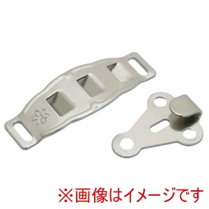 日本紐釦貿易 Nippon Chuko 日本紐釦貿易 カギホック 巾12×33mm 100組入 検針器対応 白 FK510-00-100