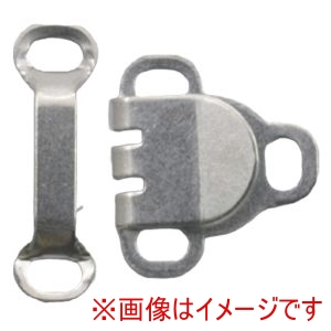 日本紐釦貿易 Nippon Chuko 日本紐釦貿易 カギホック 巾12×11mm 200組 入 検針器対応 白 FK528-00-200