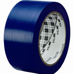 スリーエム 3M スリーエム 3M 764 BLU 50X32 ラインテープ 764 青 50.8mm×32.9m