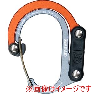 Gear Aid Gear Aid 210011-902 カラビナ型フック ヒーロークリップ ミニ オレンジ