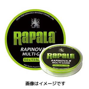ラパラ Rapala ラパラ ラピノヴァX マルチゲーム ライムグリーン 200M 0.6号 13.9lb RLX200M06LG