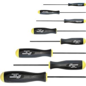 ボンダス BONDHUS ボンダス BSX8S ボールポイント ドライバー インチ セット8本組 0.050-5/32 BONDHUS