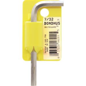 ボンダス BONDHUS ボンダス WL7/32 六角L-レンチ ショート 7/32インチ BONDHUS