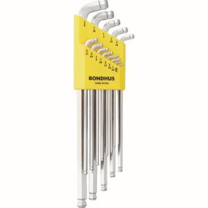ボンダス BONDHUS ボンダス SDBLX13BXL スタビー ダブルボールL-レンチ インチ セット13本組 0.050-3/8 BONDHUS