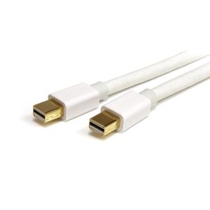 スターテックドットコム StarTech.com スターテック ZU200LF Mini DisplayPortケーブル 1m ホワイト Mini DP オス -Mini DP オス