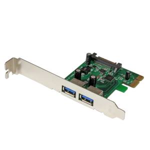 スターテックドットコム StarTech.com スターテック PEXUSB3S24 SuperSpeed USB 3.0 2ポート増設PCI Expressインターフェースカード