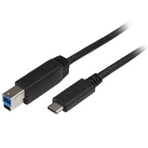 スターテックドットコム StarTech.com スターテック ZU201FM USB-C - USB-B ケーブル 2m オス オス USB 3.0準拠