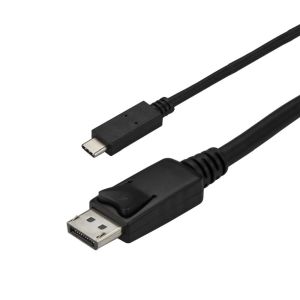 スターテックドットコム StarTech.com スターテック ZU201MB USB-C - DisplayPort ディスプレイ 変換アダプタケーブル 3m 4K 60Hz ブラック