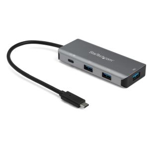 スターテックドットコム StarTech.com スターテック ZU2027J 4ポートUSB Type-Cハブ USB PD対応ポート 10Gbps 3x USB-A 1x USB-C