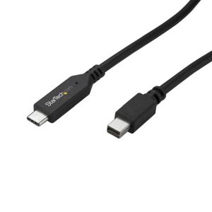 スターテックドットコム StarTech.com スターテック ZU201P0 1m USB-C - Mini DisplayPortケーブル 4K 60Hz ブラック Type-C - mDP
