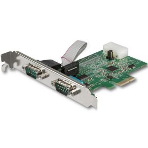 スターテックドットコム StarTech.com スターテック ZU201U4 RS232Cシリアル2ポート増設PCIeカード 16950 UART 921.4kbps Windows Linux対応