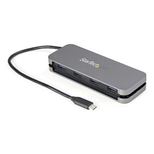 スターテックドットコム StarTech.com スターテック ZU202BL 4ポートUSB-Cハブ 4x USB-A 5Gbps バスパワー対応 28.5cmケーブル