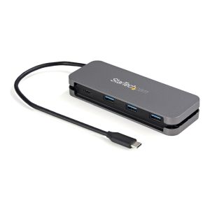 スターテックドットコム StarTech.com スターテック ZU202BK 4ポートUSB-Cハブ 1x USB-C 3x USB-A 5Gbps バスパワー対応 28.5cmケーブル
