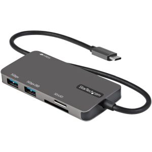 スターテックドットコム StarTech.com スターテック ZU202FL USB-Cマルチアダプタ 4K30Hz HDMI 100W PD 3ポートUSB 3.0 ハブ