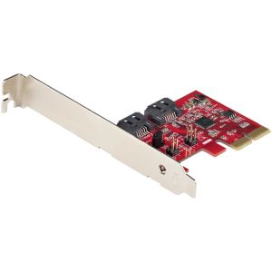 スターテックドットコム StarTech.com スターテック ZU202GM SATA 2ポート増設PCI Express インターフェースカード 6Gbps SATA RAIDコントローラ