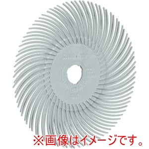 スリーエム 3M スリーエム PN-RB TC120 152BSH プレシジョン ラジアルブリッスルブラシ 120+ PN-RB 曲線カーブ 8枚重ねアダプター付き 5個 直送品