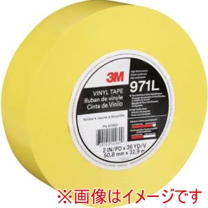 スリーエム 3M スリーエム 971L YL 50X32 超高耐久ラインテープ 971L 黄 50.8mm×32.9m