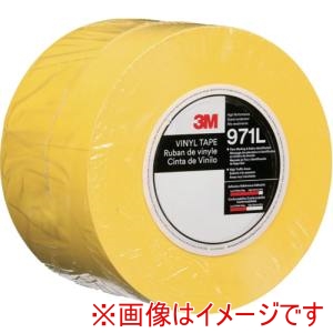 スリーエム 3M スリーエム 971L YL 101X32 超高耐久ラインテープ 971L 黄 101.6mm×32.9m
