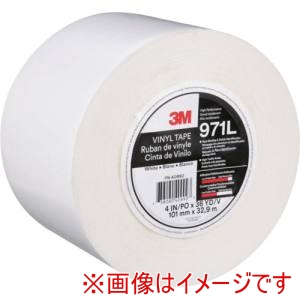 スリーエム 3M スリーエム 971L WT101X32 超高耐久ラインテープ 971L 白 101.6mm×32.9m