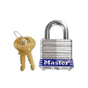 マスターロック MasterLock マスターロック 7JAD 積層ラミネート シリンダー式 南京錠 29mm 4本キー MasterLock
