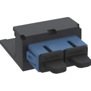 パンドウイット PANDUIT パンドウイット CMDBUSCZBL 光ファイバーSCアダプタモジュール デュプレックス OS1/OS2