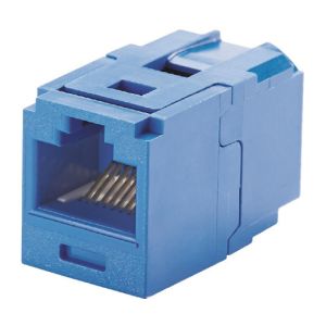 パンドウイット PANDUIT パンドウイット CC688BU カテゴリ6 JJアダプタ RJ45中継用ジャック 青