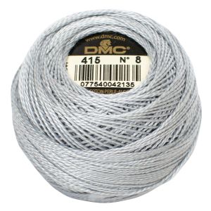 DMC DMC 8番糸 刺繍糸 パール コットンパール糸 80m ＃415 DMC8-415