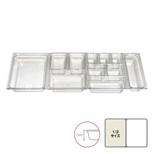 カーライル Carlisle カーライル 10222B07 PC フードパン 1/2 15cm Carlisle