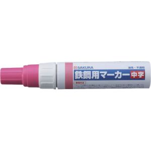 サクラクレパス SAKURA サクラクレパス PKK-M-20P 鉄鋼用マーカー中字 桃