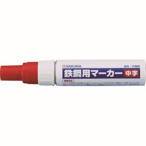 サクラクレパス SAKURA サクラクレパス PKK-M-19R 鉄鋼用マーカー中字 赤