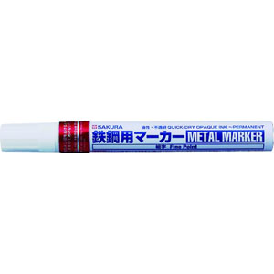 サクラクレパス SAKURA サクラクレパス PKK-S-19R 鉄鋼用マーカー 細字 赤