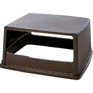 ラバーメイド Rubbermaid ラバーメイド 256V03 グラットンコンテナ用フタ フードトップ ブラウン メーカー直送 代引不可 沖縄離島不可