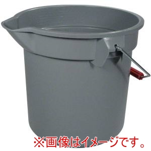 エレクター ERECTA エレクター 2614-GRAY ブルートバケツL グレー 13.2L メーカー直送 代引不可 北海道沖縄離島不可