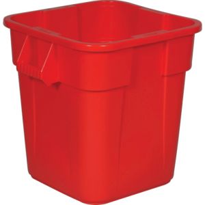 ラバーメイド Rubbermaid ラバーメイド 352605 スクエアブルートコンテナ 106.0L レッド メーカー直送 代引不可 沖縄離島不可
