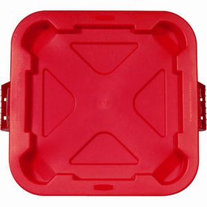 ラバーメイド Rubbermaid ラバーメイド 352905 スクエアブルートコンテナ用密閉式フタ レッド メーカー直送 代引不可 沖縄離島不可