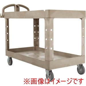 ラバーメイド ラバーメイド 454602 樹脂製ワゴン 最大積載量340kg 1397×660×845 メーカー直送 代引不可 北海道沖縄離島不可