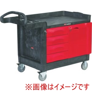ラバーメイド ラバーメイド 45488807 樹脂製ワゴン トレードマスター 最大積載量340kg 1489×670×845 メーカー直送 代引不可 北海道沖縄離島不可