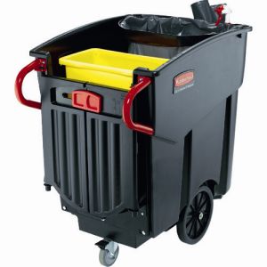 ラバーメイド Rubbermaid ラバーメイド 9W7307 メガブルートモービルコレクター ブラック メーカー直送 代引不可 沖縄離島不可