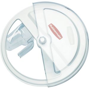 ラバーメイド Rubbermaid ラバーメイド 9G7701 ブルートコンテナ用スライド式フタ、スクープセット ホワイト メーカー直送 代引不可 沖縄離島不可
