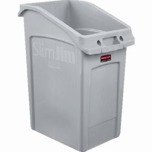 ラバーメイド Rubbermaid ラバーメイド RM2026721GY スリムジム アンダーカウンター 87L グレー メーカー直送 代引不可 沖縄離島不可
