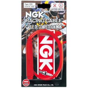 エヌジーケー NGK NGK CR1 レーシングケーブル レッド ストレートタイプ エヌジーケー
