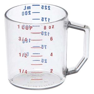 キャンブロ CAMBRO キャンブロ 25MCCW 計量カップ ポリカーボネイト 036220 CAMBRO
