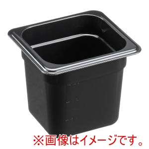 キャンブロ CAMBRO キャンブロ フードパン 1/6 150mm ブラック 66CWB CAMBRO