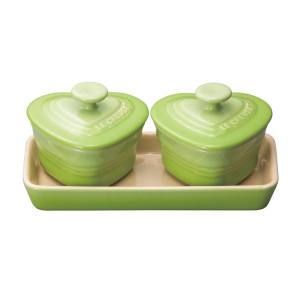 ルクルーゼ LECREUSET ルクルーゼ プチ ラムカン ダムールセット フルーツグリーン 910223 LECREUSET