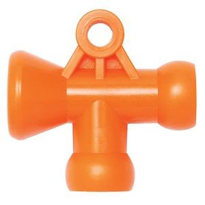 "ノガ ウォーターズ NOGA LOCK-LINE NL41416 1/4"" Tフィティング x 2個 ロックライン"