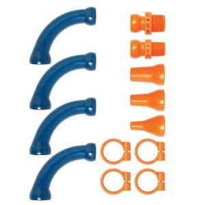 "ノガ ウォーターズ NOGA LOCK-LINE NL50872 1/2"" ノズル付 ロングエルボーキット ロックライン"