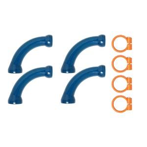 "ノガ ウォーターズ NOGA LOCK-LINE NL50874 1/2"" クランプ付 ロングエルボーキット ロックライン"