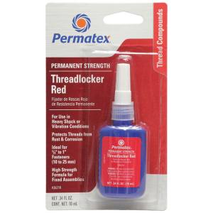 パーマテックス Permatex パーマテックス PTX26210 高強度スレッドロッカー 赤 10ml Permatex