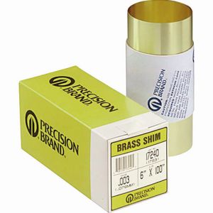 プレシジョンブランド プレシジョン PB0.20BS17974 真鍮 ロール巻シム
